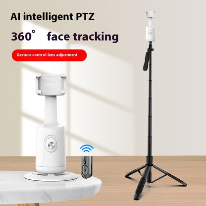 Cardan intelligent à 360° avec suivi automatique du visage, support de téléphone intelligent pour smartphone, vidéo, vlog, stabilisateur en direct, trépied