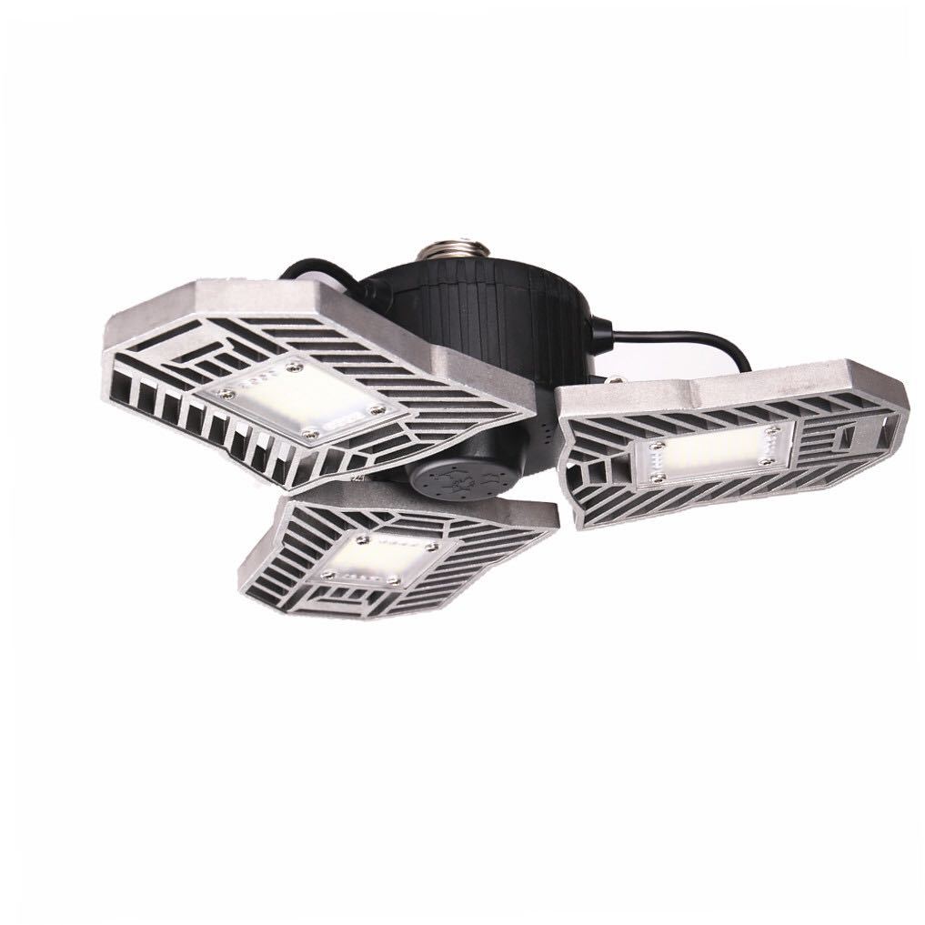 Lampe déformable générale pour garage, radar, entrepôt, éclairage industriel, éclairage domestique, haute intensité
