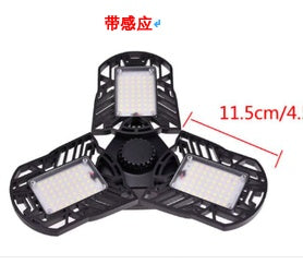 Lampe déformable générale pour garage, radar, entrepôt, éclairage industriel, éclairage domestique, haute intensité